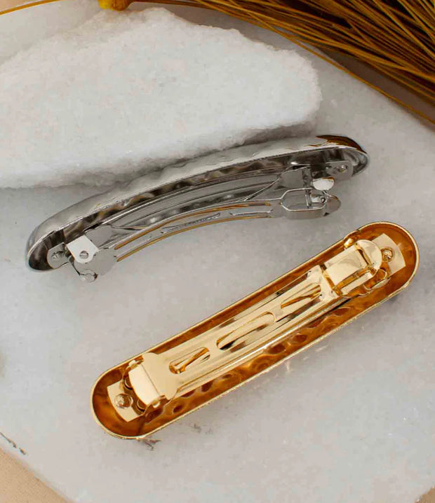 Presilha Tubo Prateada