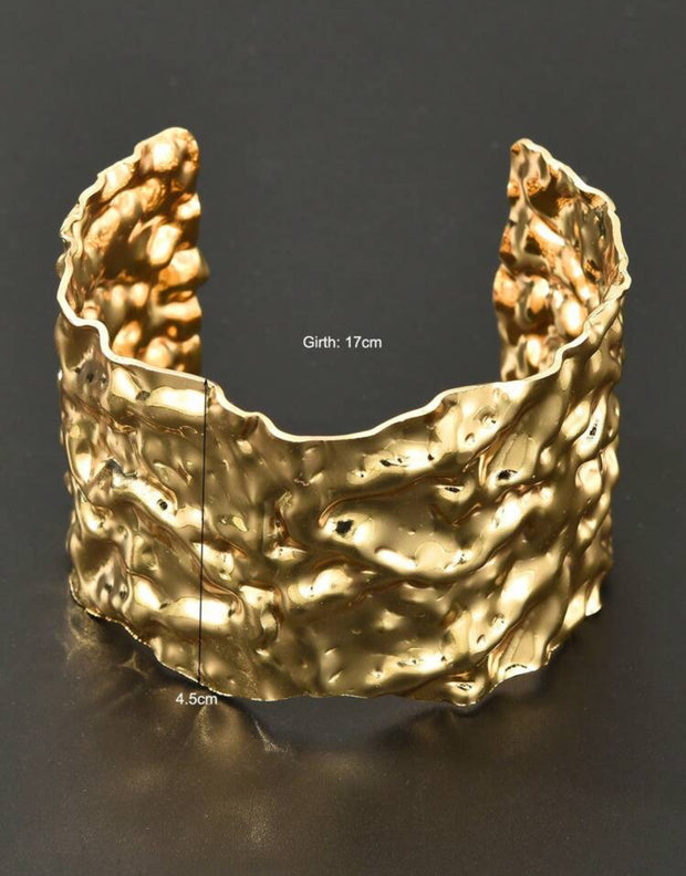 Pulseira Cristal Dourada