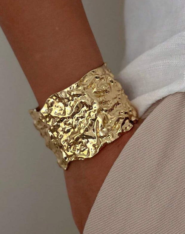 Pulseira Cristal Dourada