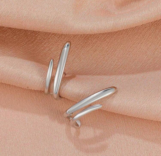 Brinco Linha Prateado