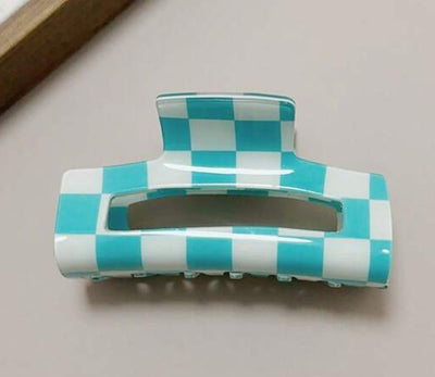 Piranha Xadrez Azul Clara