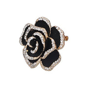 Broche Flor Preta