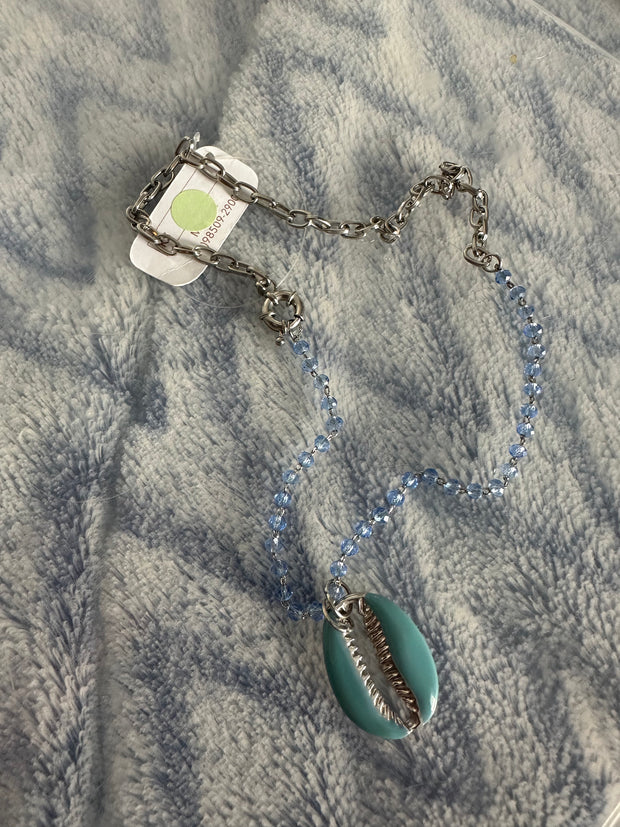 Colar Buzios Azul