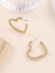 Brinco Argola Coração