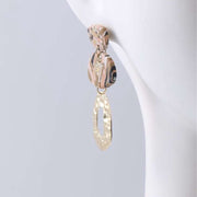 Brinco Mármore Rosa