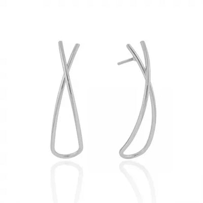 Brinco X Prateado