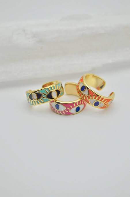 Anel Cibele Verde Preto